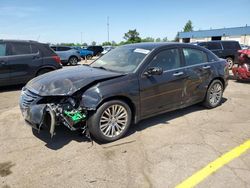 Salvage cars for sale from Copart Woodhaven, MI: 2011 Chrysler 200 Limited