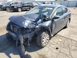 Salvage cars for sale at Vallejo, CA auction: 2015 Nissan Sentra S