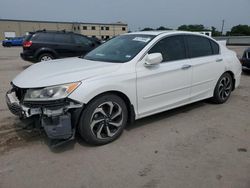 Salvage cars for sale from Copart Wilmer, TX: 2017 Honda Accord EXL