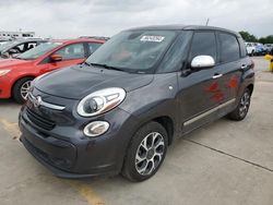 Salvage cars for sale at Grand Prairie, TX auction: 2014 Fiat 500L Lounge