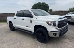 Salvage cars for sale at Grand Prairie, TX auction: 2020 Toyota Tundra Crewmax SR5