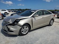 Salvage cars for sale at West Palm Beach, FL auction: 2011 Hyundai Sonata GLS