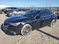 Salvage cars for sale at Haslet, TX auction: 2020 Acura TLX