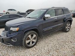 Salvage cars for sale at Temple, TX auction: 2014 Jeep Grand Cherokee Overland