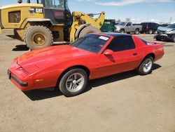 Salvage cars for sale from Copart Brighton, CO: 1989 Pontiac Firebird Formula