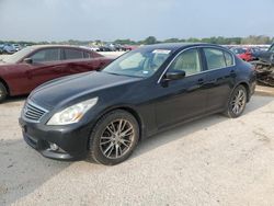 Vehiculos salvage en venta de Copart San Antonio, TX: 2012 Infiniti G37