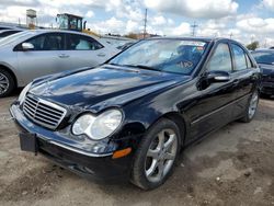 Salvage cars for sale at Chicago Heights, IL auction: 2007 Mercedes-Benz C 230