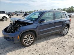 Salvage cars for sale at Houston, TX auction: 2014 Volkswagen Tiguan S