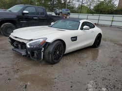 Salvage cars for sale at North Billerica, MA auction: 2019 Mercedes-Benz AMG GT S