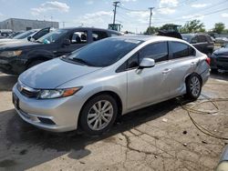 Salvage cars for sale from Copart Chicago Heights, IL: 2012 Honda Civic EX
