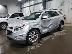 Chevrolet salvage cars for sale: 2016 Chevrolet Equinox LT