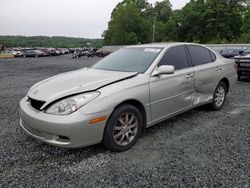 Salvage cars for sale from Copart Concord, NC: 2004 Lexus ES 330