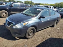 Salvage cars for sale at East Granby, CT auction: 2017 Nissan Versa S