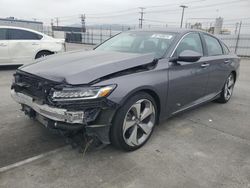 Honda Accord Touring Vehiculos salvage en venta: 2018 Honda Accord Touring