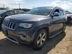 Salvage cars for sale at Chicago Heights, IL auction: 2014 Jeep Grand Cherokee Limited