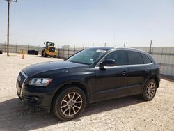 Salvage cars for sale from Copart Andrews, TX: 2012 Audi Q5 Premium