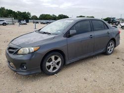 Salvage cars for sale at New Braunfels, TX auction: 2012 Toyota Corolla Base