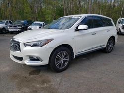 Salvage cars for sale at East Granby, CT auction: 2018 Infiniti QX60