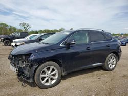 Salvage cars for sale at Des Moines, IA auction: 2010 Lexus RX 350