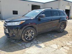 Salvage cars for sale at New Braunfels, TX auction: 2017 Toyota Highlander SE