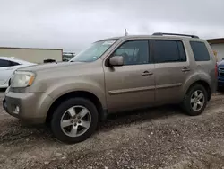 Salvage cars for sale at Temple, TX auction: 2011 Honda Pilot EXL