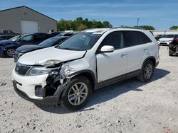 KIA Sorento salvage cars for sale: 2015 KIA Sorento LX