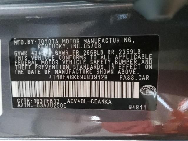 2009 Toyota Camry Base