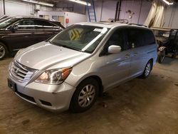 Salvage cars for sale at Wheeling, IL auction: 2010 Honda Odyssey EXL