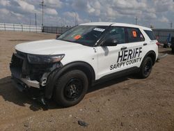 Salvage cars for sale at Greenwood, NE auction: 2022 Ford Explorer Police Interceptor