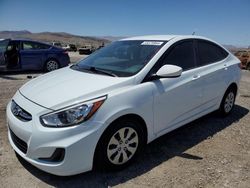 Salvage cars for sale at North Las Vegas, NV auction: 2016 Hyundai Accent SE