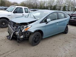 Salvage cars for sale at North Billerica, MA auction: 2014 Toyota Prius