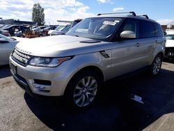 Salvage cars for sale at North Las Vegas, NV auction: 2016 Land Rover Range Rover Sport HSE