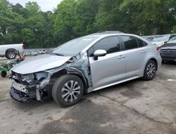 Toyota salvage cars for sale: 2022 Toyota Corolla LE