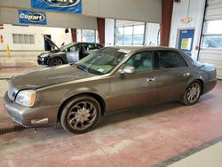Salvage cars for sale at Angola, NY auction: 2002 Cadillac Deville