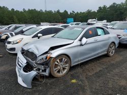 Salvage cars for sale from Copart Lufkin, TX: 2016 Mercedes-Benz C300