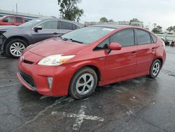 Salvage cars for sale at Tulsa, OK auction: 2013 Toyota Prius