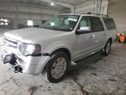 Salvage cars for sale from Copart Kansas City, KS: 2012 Ford Expedition EL Limited
