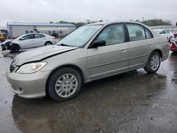 Salvage cars for sale from Copart Pennsburg, PA: 2005 Honda Civic LX