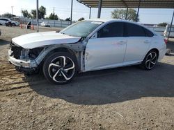 Honda Accord salvage cars for sale: 2021 Honda Accord Sport