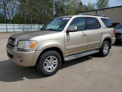 Salvage cars for sale at Ham Lake, MN auction: 2005 Toyota Sequoia SR5