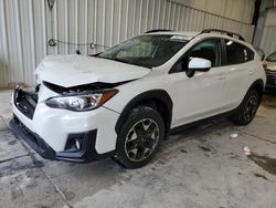 Salvage cars for sale at Franklin, WI auction: 2020 Subaru Crosstrek Premium