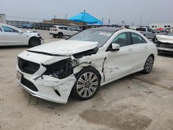 Salvage cars for sale at Grand Prairie, TX auction: 2018 Mercedes-Benz CLA 250