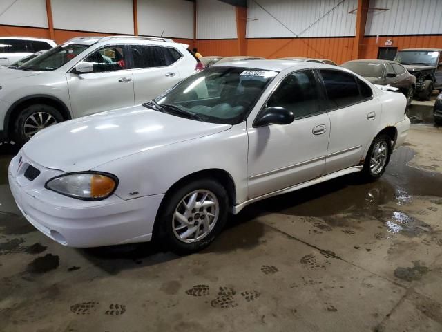 2003 Pontiac Grand AM SE1