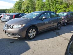Vehiculos salvage en venta de Copart Glassboro, NJ: 2013 Honda Civic LX