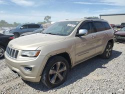 Salvage cars for sale at Hueytown, AL auction: 2014 Jeep Grand Cherokee Overland