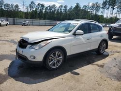 Salvage cars for sale at Harleyville, SC auction: 2011 Infiniti EX35 Base
