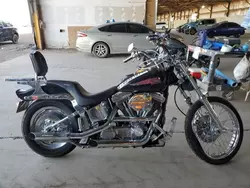 Salvage Motorcycles with No Bids Yet For Sale at auction: 1999 Harley-Davidson Fxst Custom