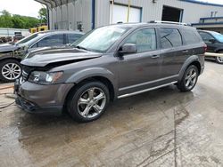 Salvage cars for sale from Copart Lebanon, TN: 2017 Dodge Journey Crossroad