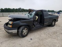 Salvage cars for sale from Copart New Braunfels, TX: 2003 Chevrolet Silverado C1500