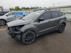 Salvage cars for sale at Pennsburg, PA auction: 2017 Ford Escape SE